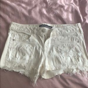 Size 2 express white shorts